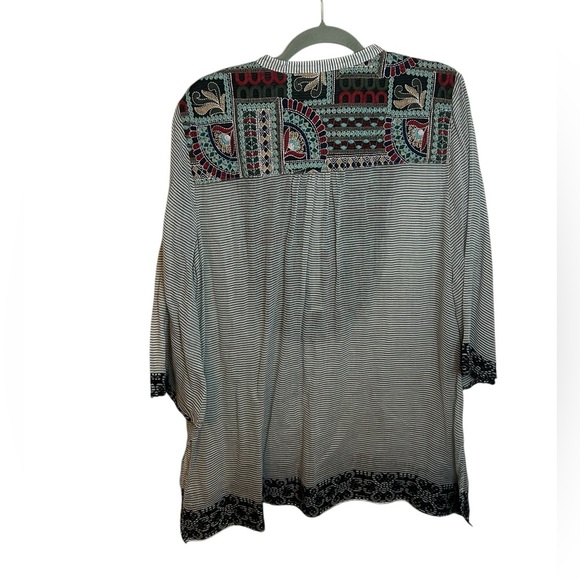 Soft Surrounding Embroidered Havana Tunic Top - Picture 3 of 7